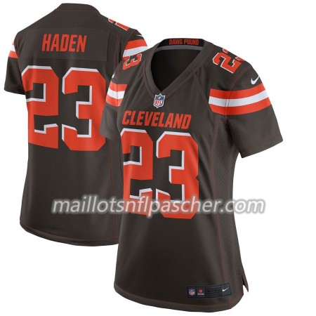 Maillot Cleveland Browns Joe Haden 23 Nike Brun - Femme